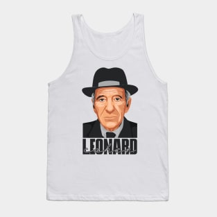 Leonard Cohen // Vintage Style Tank Top